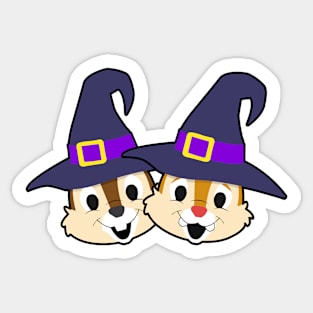 Halloween Chip Dale Sticker